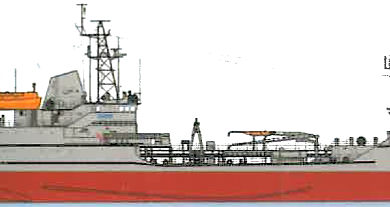 Корабль ORP Baltyk [Fleet Tanker] - чертежи, габариты, рисунки